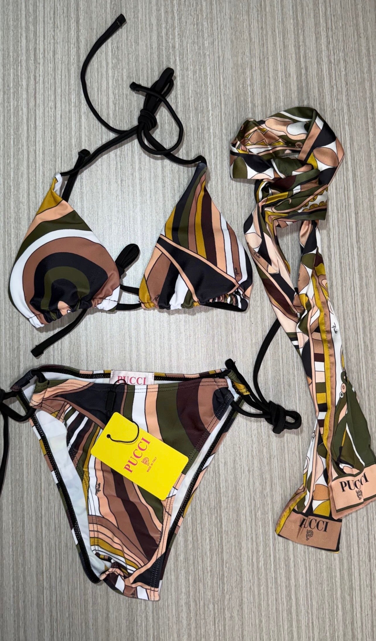 Tahiti Pucci Bikini Set