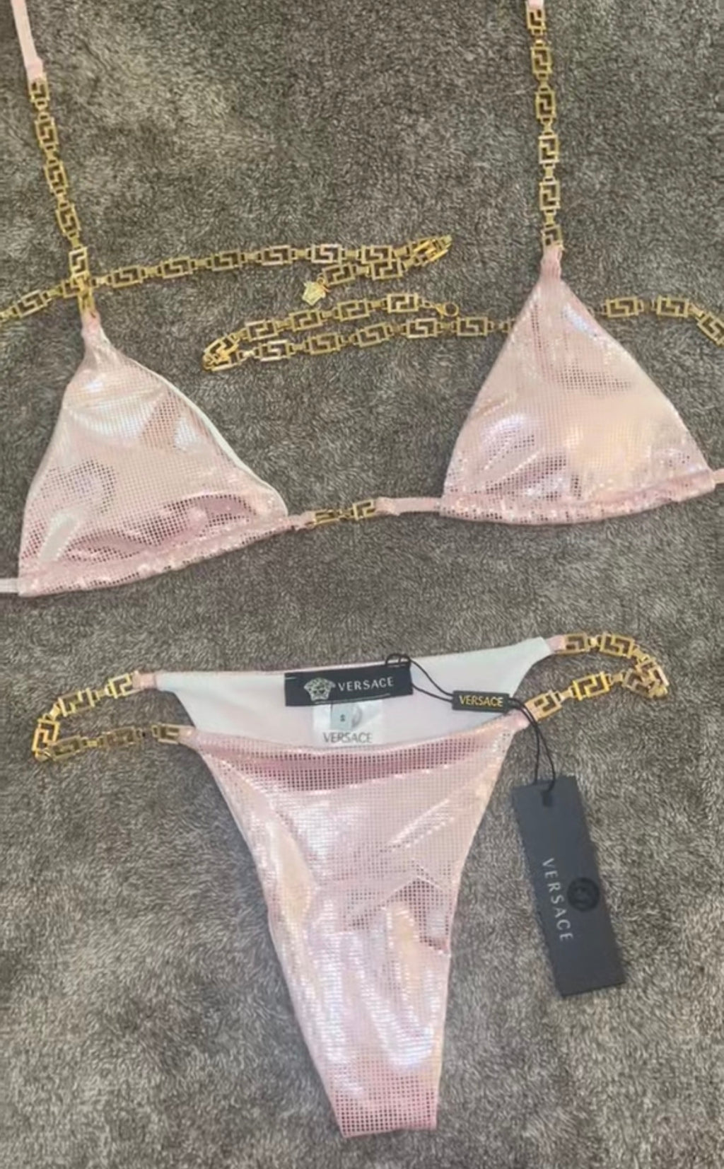 Dua Lipa Versace Bikini