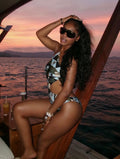 Eclipse Monokini Set w Headband