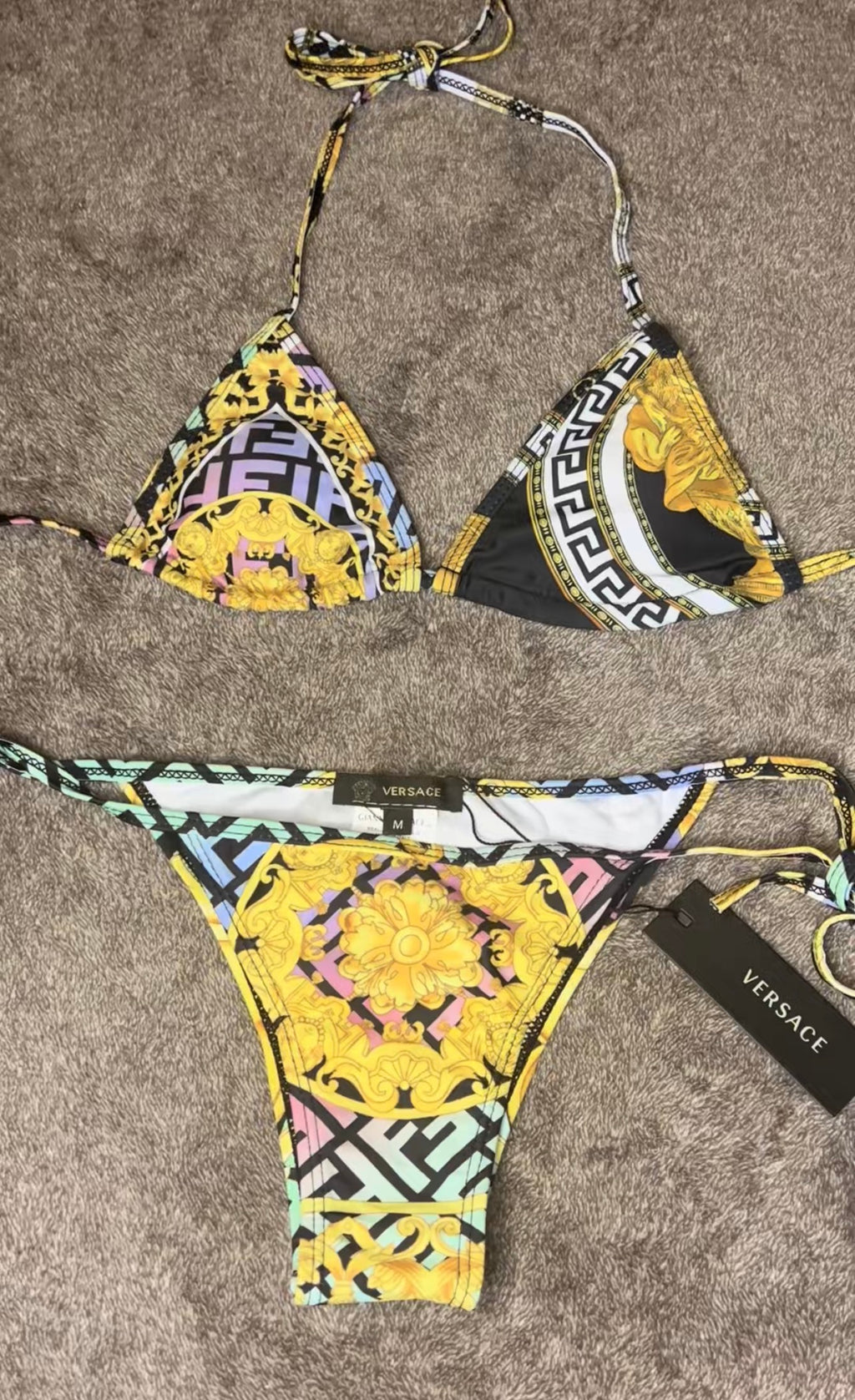 Versace Multi Color Bikini