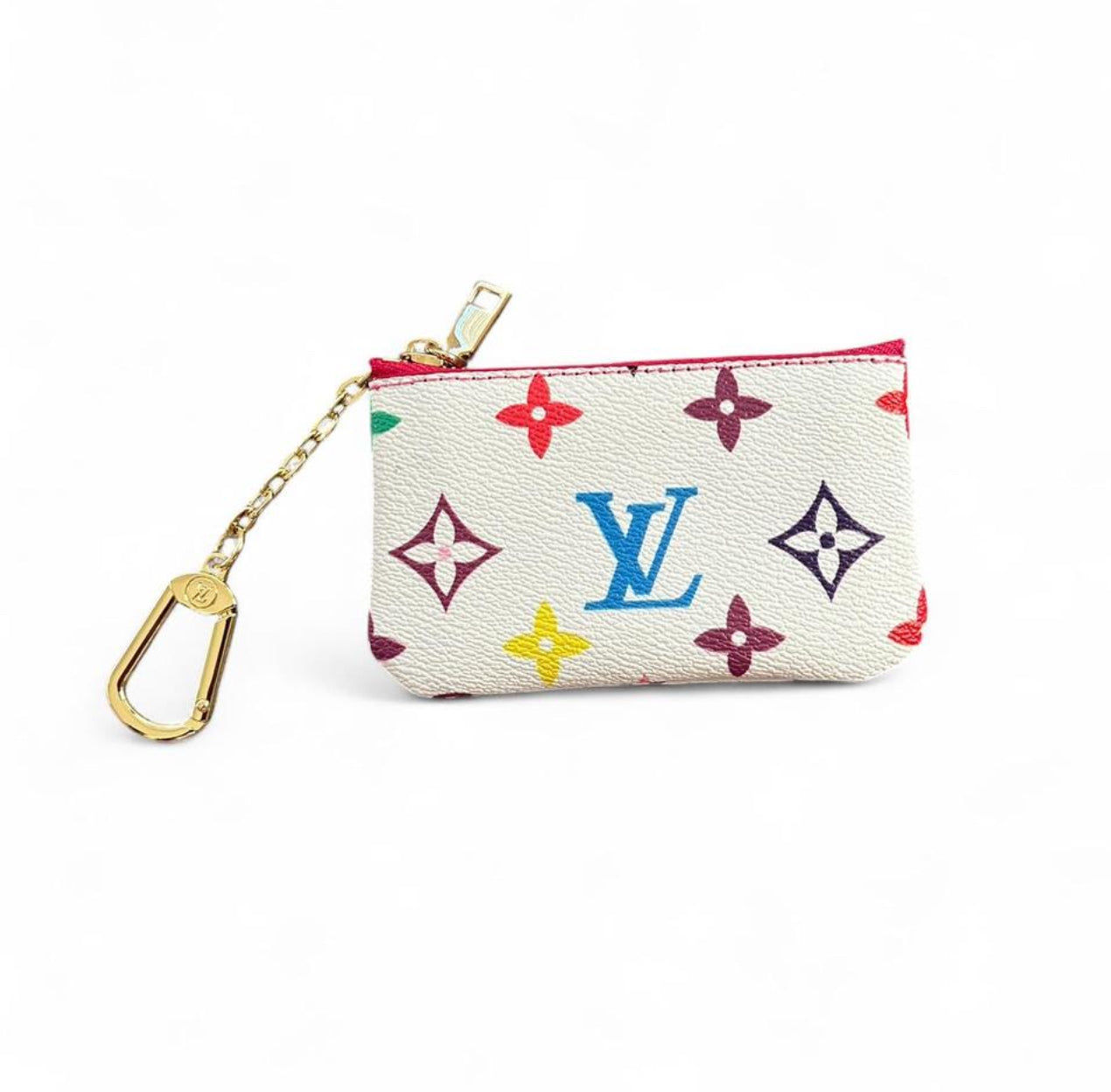 COLORFUL LV COIN POUCH
