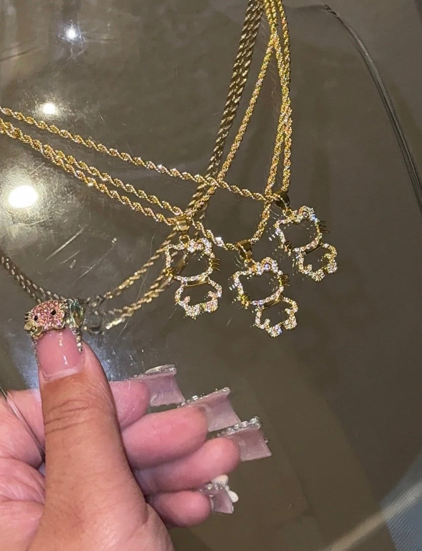 OPEN HK BODY NECKLACE