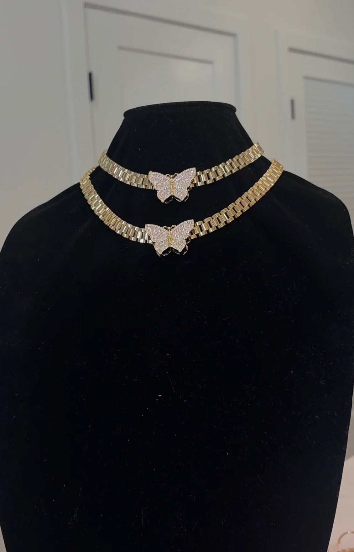 BUTTERFLY ROLLEX CHAIN